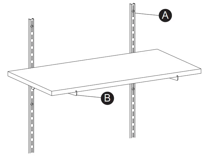 Lowe s 25217PHLLG White Shelf Bracket -