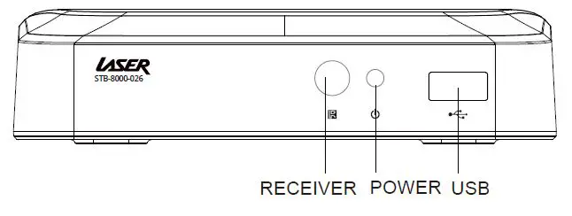 LASER STB-8000-026 Set Top Box HD Media Player-2