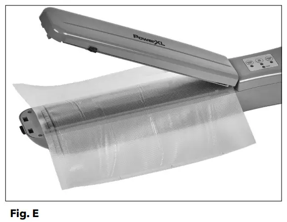 PowerXL VS2 Duo NutriSealer Food Vacuum Sealer Machine - Fig E