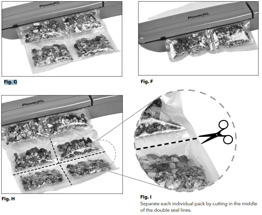 PowerXL VS2 Duo NutriSealer Food Vacuum Sealer Machine - Figure 1