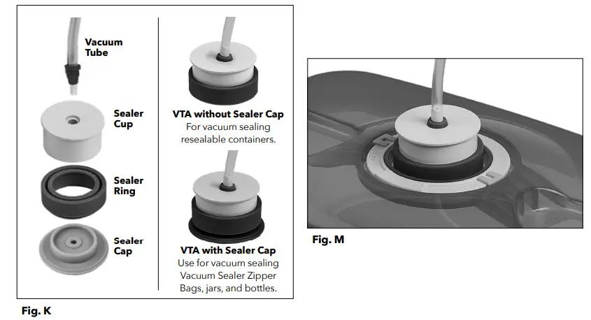 PowerXL VS2 Duo NutriSealer Food Vacuum Sealer Machine - Figure 3