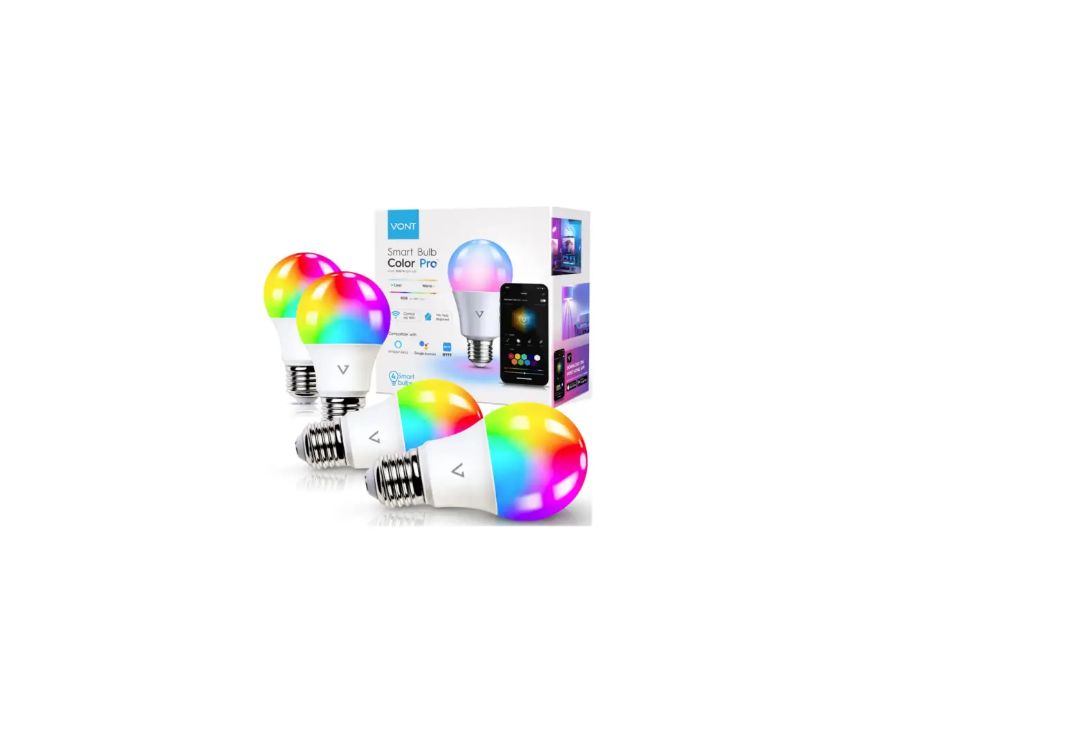 Vont Slb04 Rcwv1 X4 Smart Light Bulbs User Manual