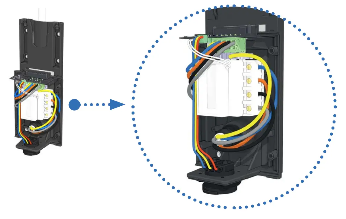 Connecting the wires