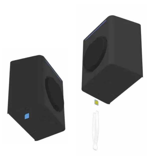 Mounting the SIM card