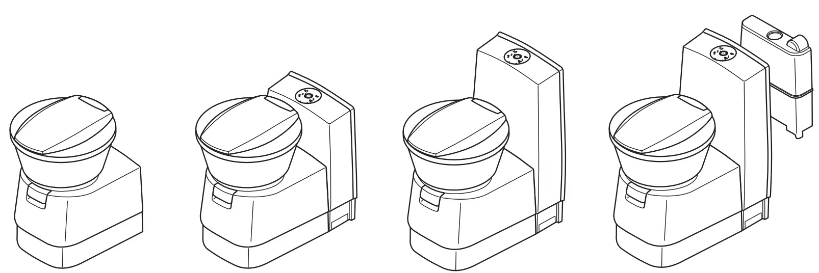 DOMETIC CT4050 Water And Sanitation Cassette Toilets - fig 1