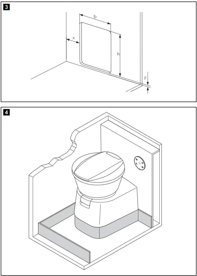 DOMETIC CT4050 Water And Sanitation Cassette Toilets - fig 3
