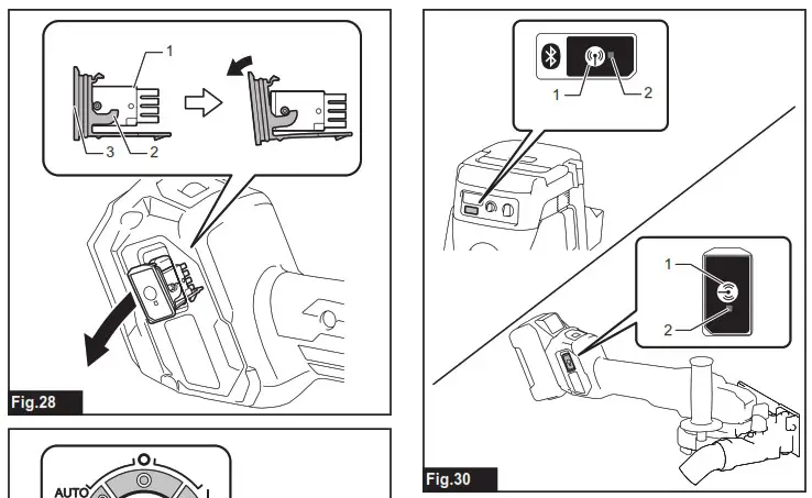 makita GA042G Cordless Angle Grinder - product Overview 10