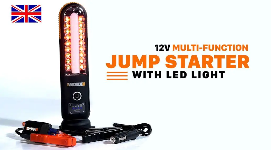 Worx Wx853 Multifunctional Jump Start Instruction Manual