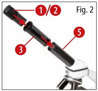 BRESSER 8855002 JUNIOR Biolux CA 40x-1024x Microscope - fig 2