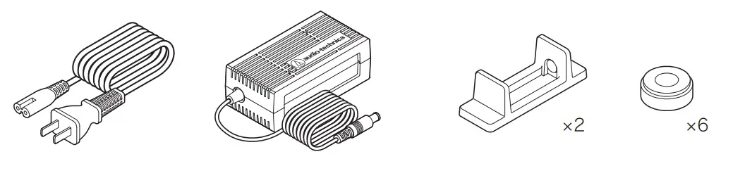 audio-technica BHA100-AT Balanced Amplifier Headphone -ccessories
