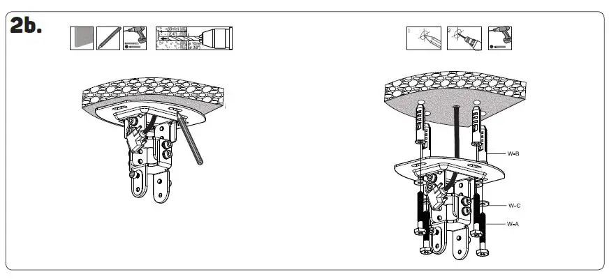 connect IT CMF-6020-BK Projector Mount-fig-4