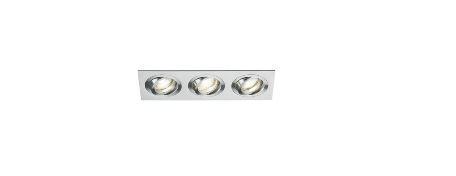Knightsbridge Ama3tsbc Ambar Brushed Chrome Tri Tilt Square Downlight Instruction Manual