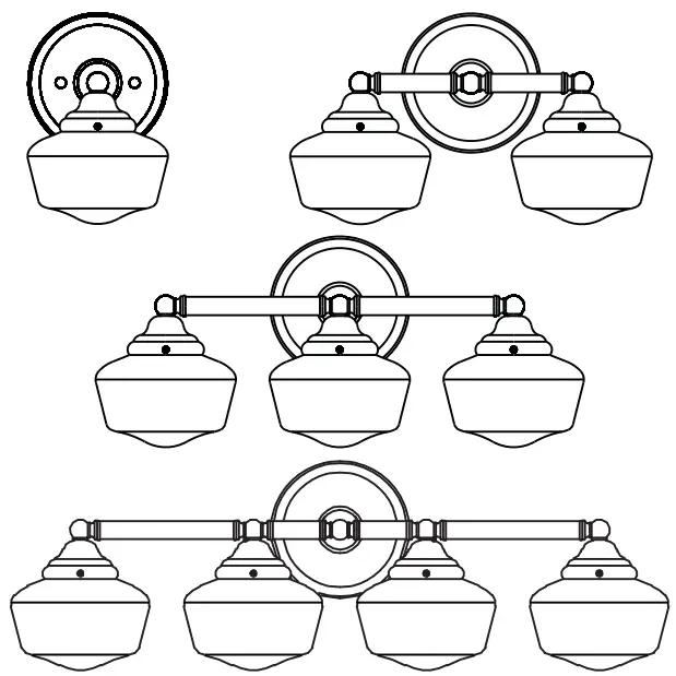 Sea Gull Lighting 44436 Academy Wall Light -