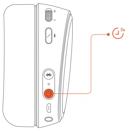 steelseries ARCTIS 9 Wireless Gaming Headset - POWER ON OFF