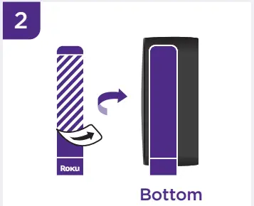Adhesive strip instructions