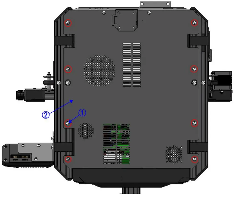 HURAKAN Dual Z Axes Upgrade Kit - Step 14