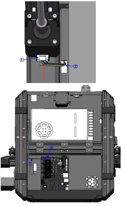 HURAKAN Dual Z Axes Upgrade Kit - Step 15