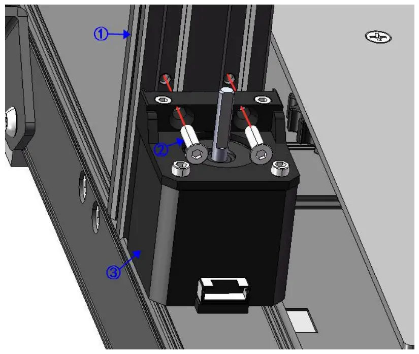 HURAKAN Dual Z Axes Upgrade Kit - Step 6