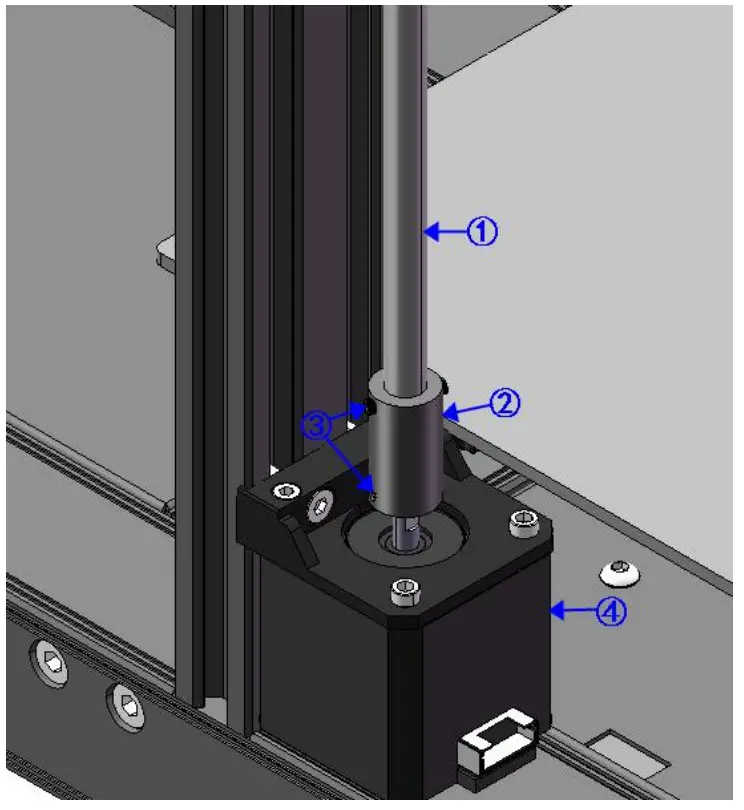 HURAKAN Dual Z Axes Upgrade Kit - Step 7