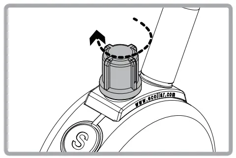ecollar PG-300 Remote Dog Training Collar Red - VIBRATION
