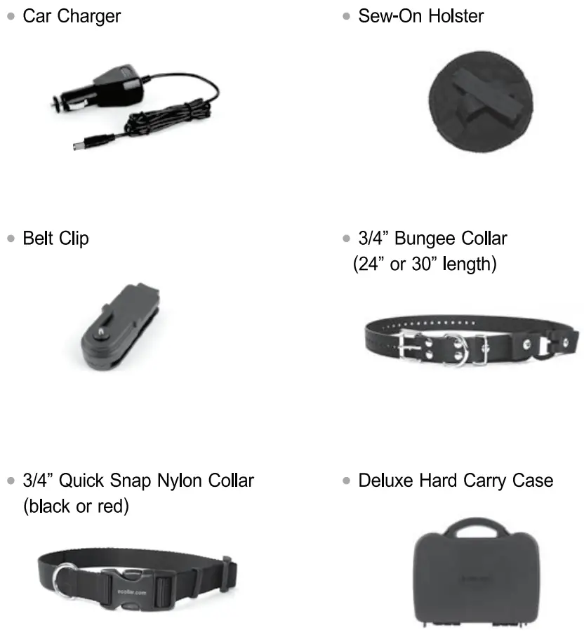 ecollar PG-300 Remote Dog Training Collar Red - VIBRATION2