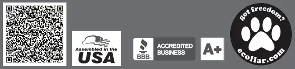 ecollar PG-300 Remote Dog Training Collar Red - qr code