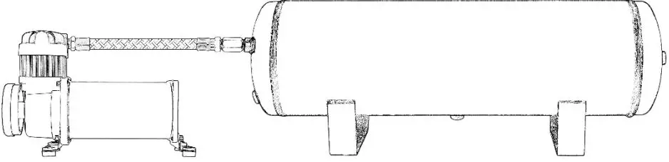 VIXEN HORNS VXO8330B-8124XB Octo Trumpet Train Air Horn Black-fig3
