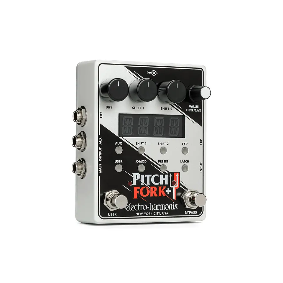 Electro-harmonix Pitch Fork+ Polyphonic Pitch Shifter Pedal User Manual