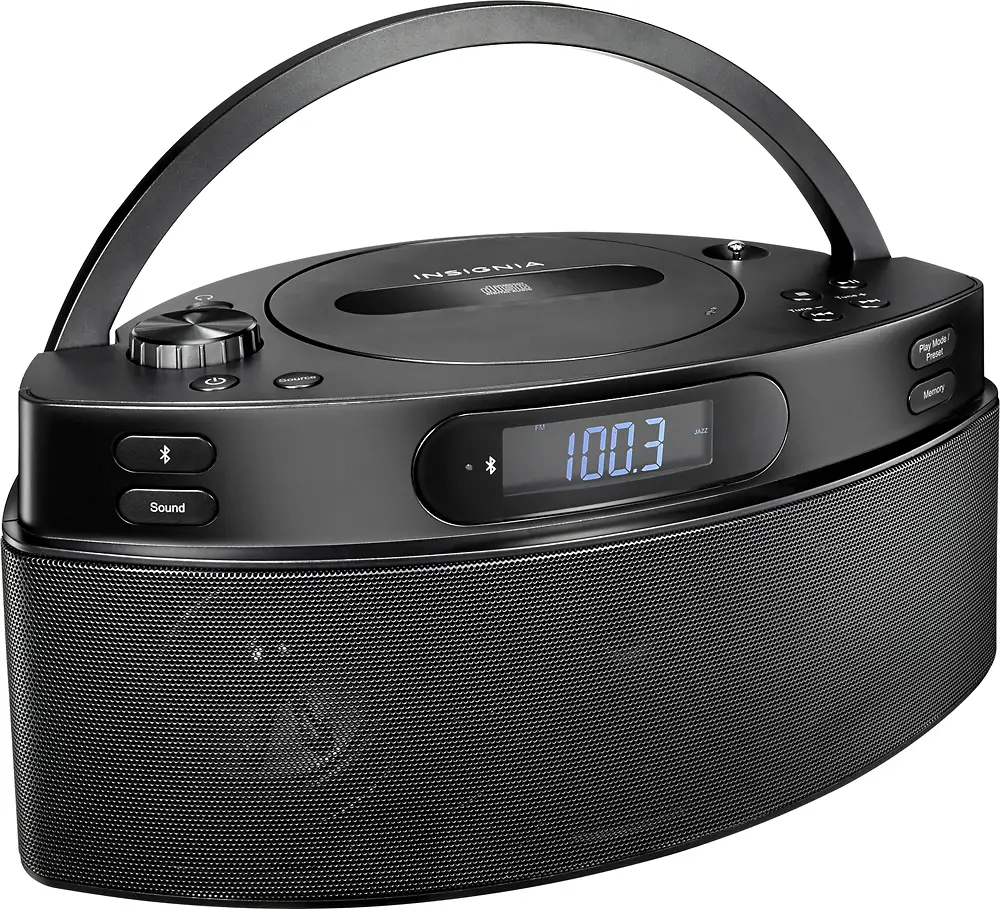 Insignia Ns-cbbtcd01-b Cd Boombox With Bluetooth User Guide