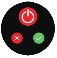 LIEBIG LW29 Smart Watches for Men -power button