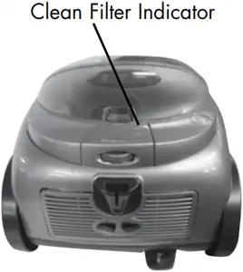 vacuum-Clean filter indicator