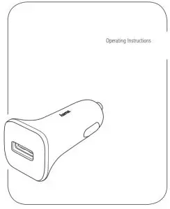 hama 00187241 Dual QC 3.0 Car Charger Adapter
