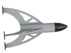 ESTES 0816 LUNA BUG Model Rocket