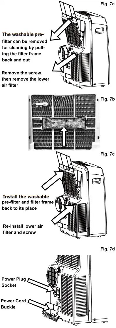 Whynter 14000 BTU Portable Air Conditioner ARC-fig14