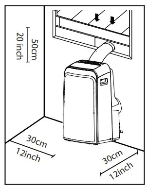 Whynter 14000 BTU Portable Air Conditioner ARC-fig2