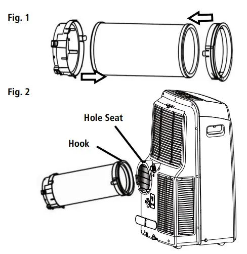 Whynter 14000 BTU Portable Air Conditioner ARC-fig7