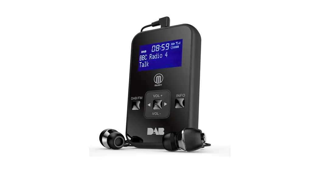 Majority Cb1-dab-blk Pocket Dab/dab+/fm Radio User Guide Majority Cb1-dab-blk Pocket Dab/dab+/fm Radio User Guide