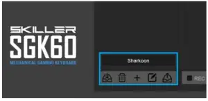 Sharkoon SGK60 Skiller Mechanical Keyboard-Macro Manager1