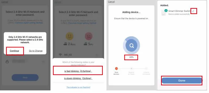 EVA LOGIK WF31T 3 Way WiFi Toggle Dimmer Switch Installation Guide - Easy Mode