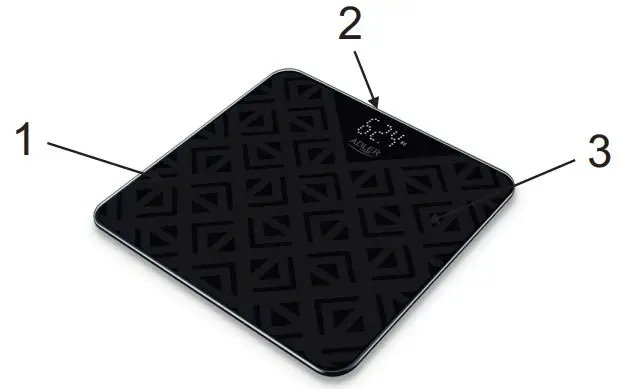 ADLER AD8170 Personal Scale fig1
