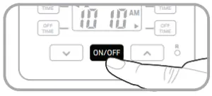 JASCO 49789 49790 UltraPro Plug In Single Outlet Digital Timer - on and OFF OVERRIDE BUTTON