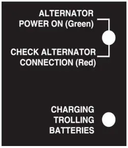 MINN KOTA MK-1-DC DC ALternator Battery Charger - Indicator light