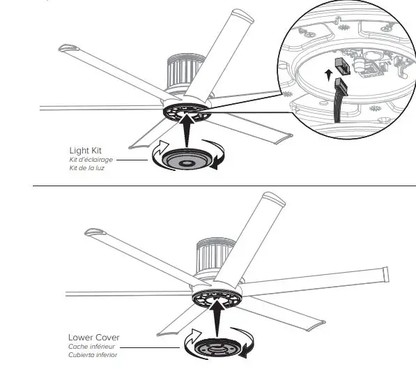 BIGASSFANS i6 Indoor Flush Mount Ceiling Fan fig25
