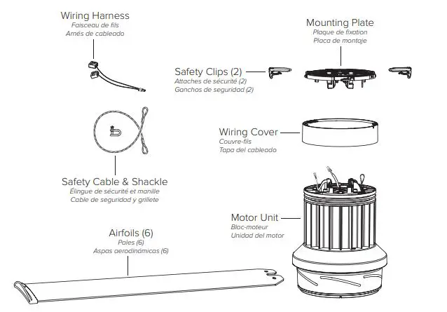 BIGASSFANS i6 Indoor Flush Mount Ceiling Fan fig29