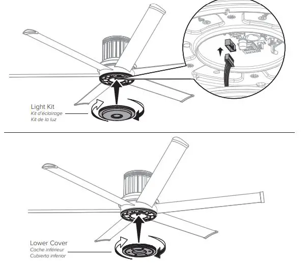 BIGASSFANS i6 Indoor Flush Mount Ceiling Fan fig45
