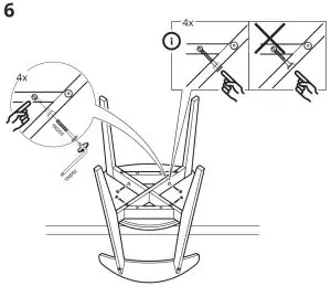 IKEA 004.764.70 HANSOLA Chair Instruction- 06
