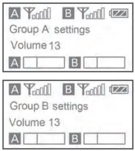 Saramonic UwMic9S Mini UHF Wireless Microphone System User Manual - Select channel