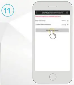 AMCREST B095XD17K5 Wi-Fi Camera Initial Setup - Modify Password
