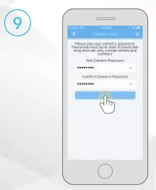 AMCREST B095XD17K5 Wi-Fi Camera Initial Setup - NEW password
