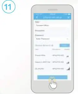 AMCREST B095XD17K5 Wi-Fi Camera Initial Setup - Network List.